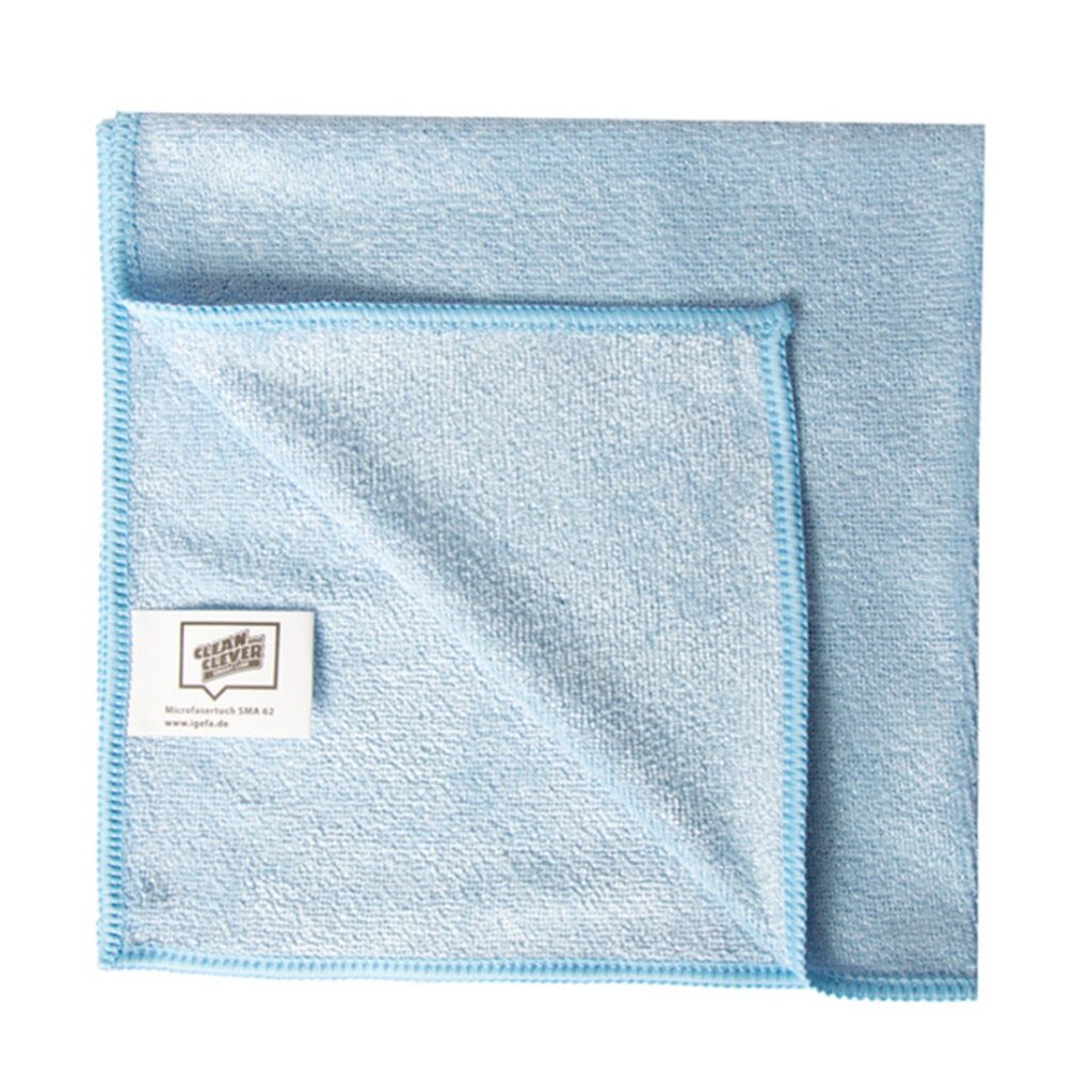 microfasertuch gewoben blau